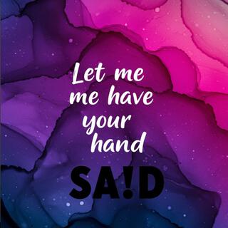 let me have your hand cover art
