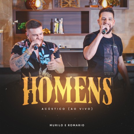 Homens (Acústico, Ao Vivo) cover art