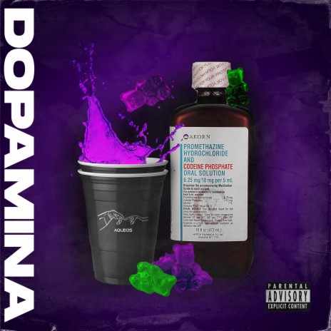 DOPAMINA ft. Diego Cupido, Tenma, MAB & Biig Cazzeto cover art