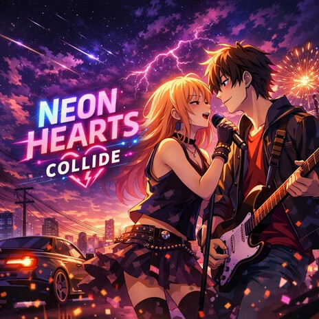 Neon Hearts Collide cover art