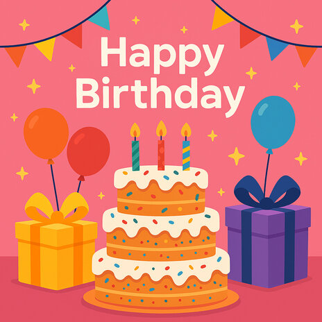 Happy Birthday cover art
