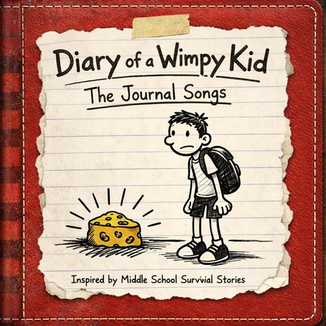 Diary of a Wimpy Kid by Jeff Kinney a Summary in Song cover art