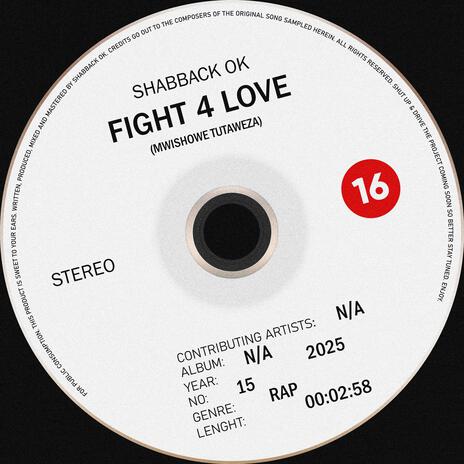 Fight 4 Love (Mwishowe Tutaweza) ft. Enika cover art