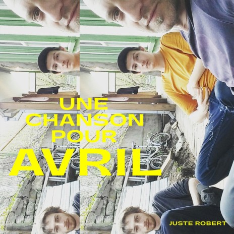 Une chanson pour avril cover art