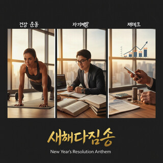 새해다짐송 (운동 건강, 자기계발, 재테크)