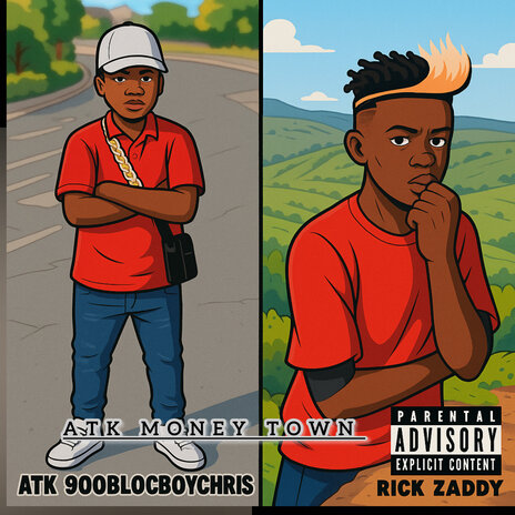 Atk Money Town ft. ATK 9BlocBoyChris cover art