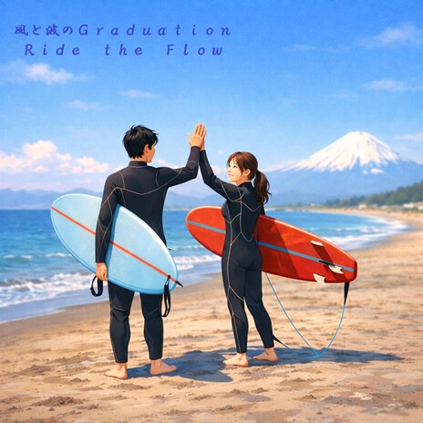 風と波のGraduation　Ride the Flow cover art