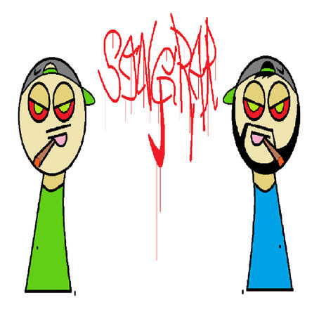 Sangrar ft. gaseo & chrxme. cover art
