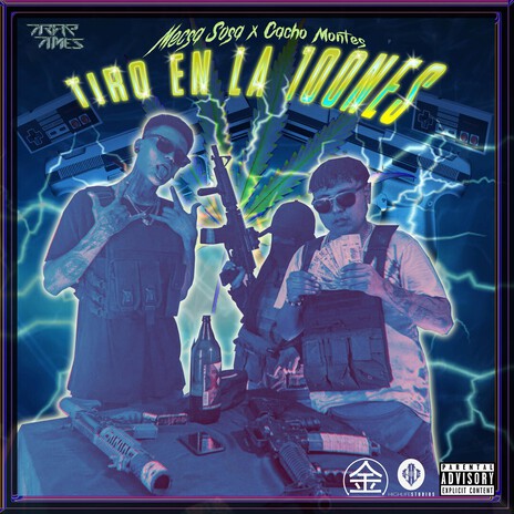 Tiro en la 100NES ft. Cacho Montes cover art