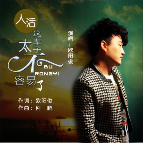 人活这辈子太不容易了 (Dj何鹏版伴奏) cover art