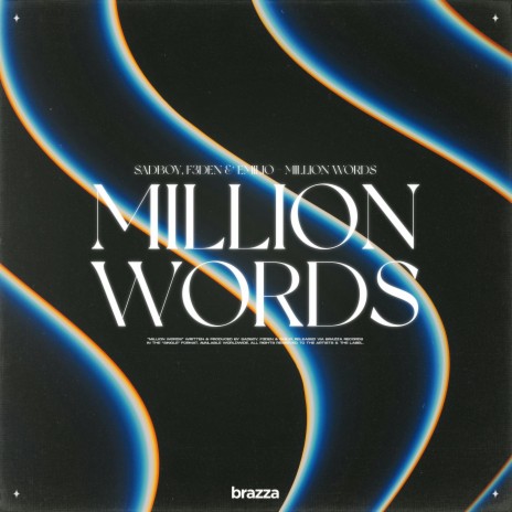 Million Words ft. F3DEN & Emilio cover art