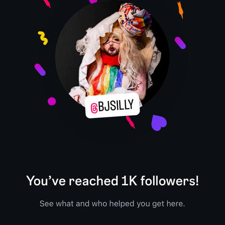 1,000 BJ Silly Instagram Followers cover art