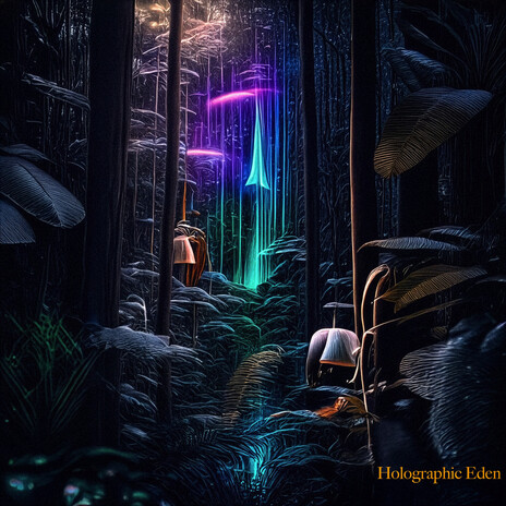 Holographic Eden (Slow-Burn Sci-Fi Soundscape) cover art
