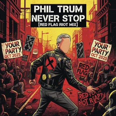 Never Stop (Red Flag Riot Mix) cover art