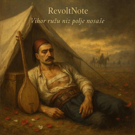 Vihor ružu niz polje nosaše cover art