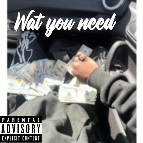 Wat you need ft. Vybe & Tso9ina cover art