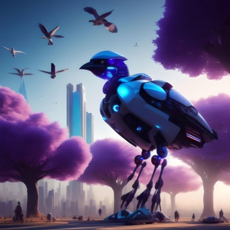 Digital birds cover art