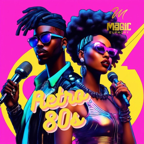 Retro 80s cover art