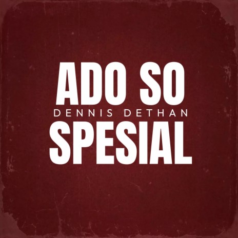 ADO SO SPESIAL cover art