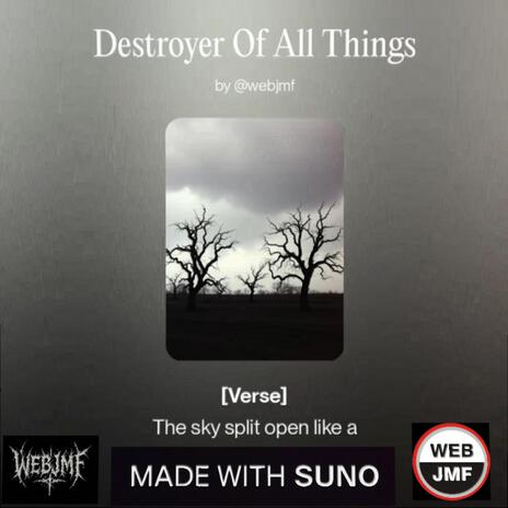 Destroyer Of All Things cover art