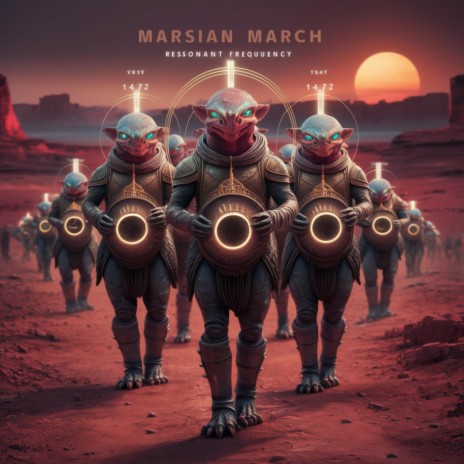 Marsian March (Mars 144.72 Hz) cover art