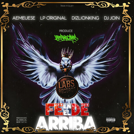 Fe en el de arriba ft. Aemeuese, Dizlionking, Dj join & Lp original cover art