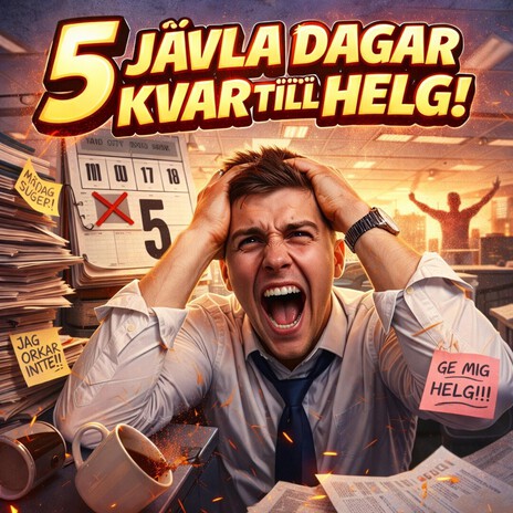 Fem jävla dagar kvar cover art