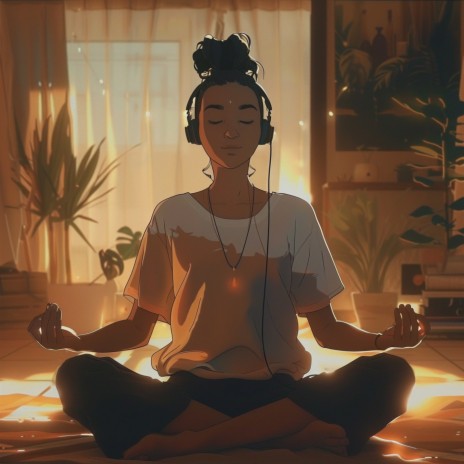 Mindful Meditation Tune ft. Gentle Lofi Music & Harmony in Lofi cover art