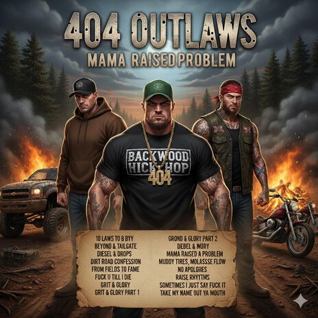 Mama Raised A Problem (Outlaw Country Music) cover art