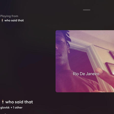 who said that? ft. Glovkk cover art