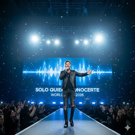 SOLO QUIERO CONOCERTE cover art