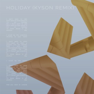 Holiday (Kyson Remix) cover art