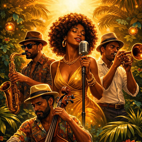 Afro House Music Jazz cover art