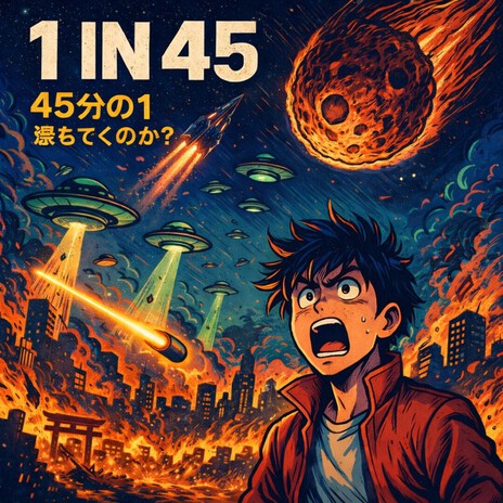 1 in 45 (Japanese Version) cover art