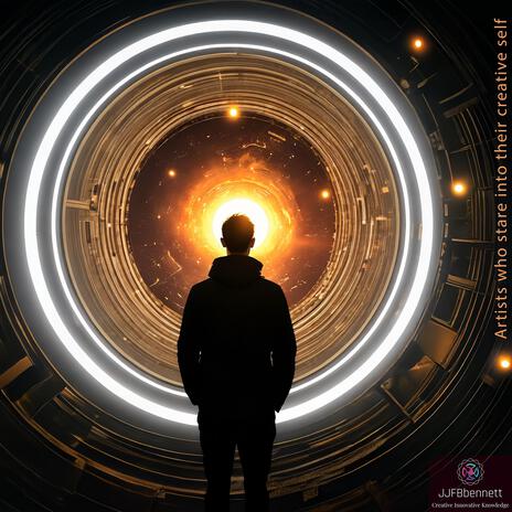Artists who stare into their creative self cover art