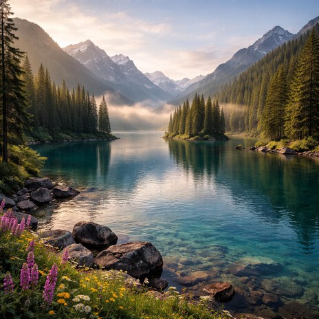 Music inspired by nature cover art