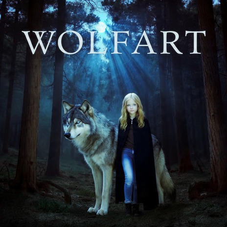 The girl and the wolf cover art