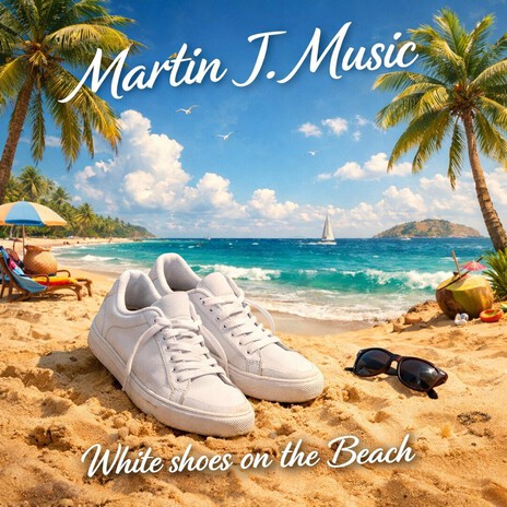 White Shoes on the Beach