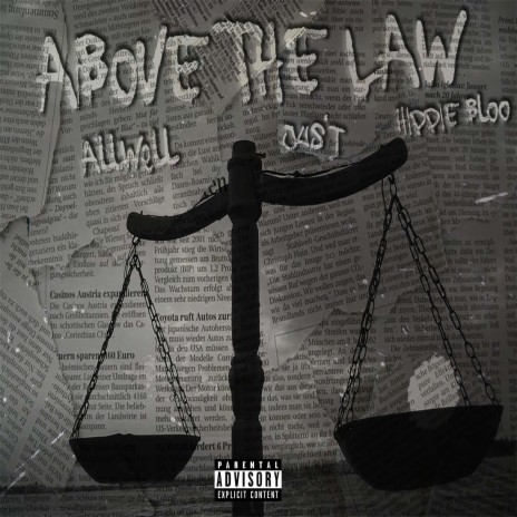ABOVE THE LAW ft. Jus'-T & Hippie Bloo cover art