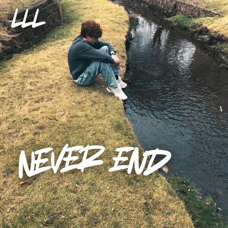 NEVER END cover art