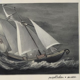 on sea.