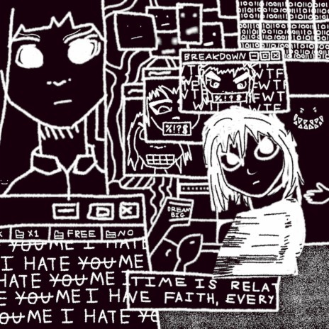 I hate myself cover art