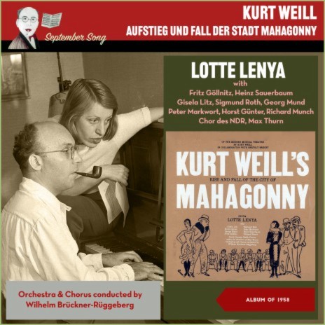 Weill: Aufstieg und Fall der Stadt Mahagonny, Act 1, No. 2, Rasch wuchs ... Oh show us the way to the next whisky bar (Jenny, 6 girls) ft. Orchester Wilhelm Brückner-Rüggeberg cover art