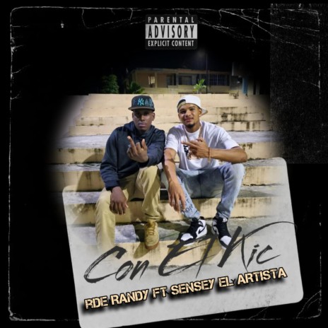 Con el ki ft. Sensey el artista cover art