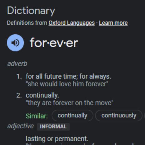 Forever ain't Forever cover art