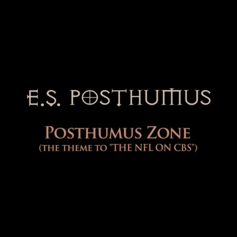 Posthumus Zone (The Theme To The NFL On CBS) cover art