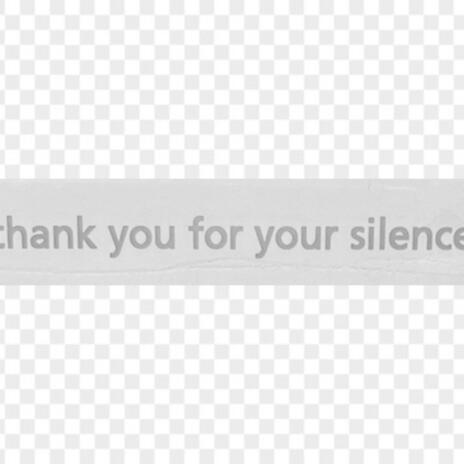 thank you for your silence cover art