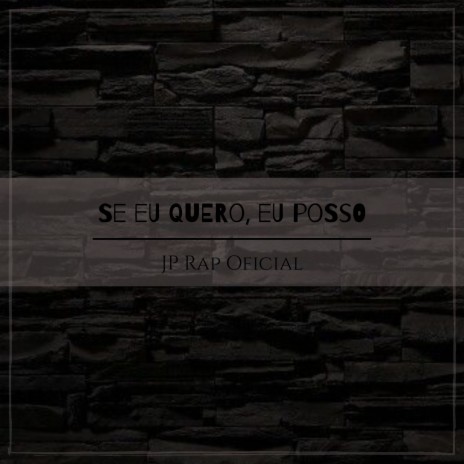 Se Eu Quero, Eu Posso cover art