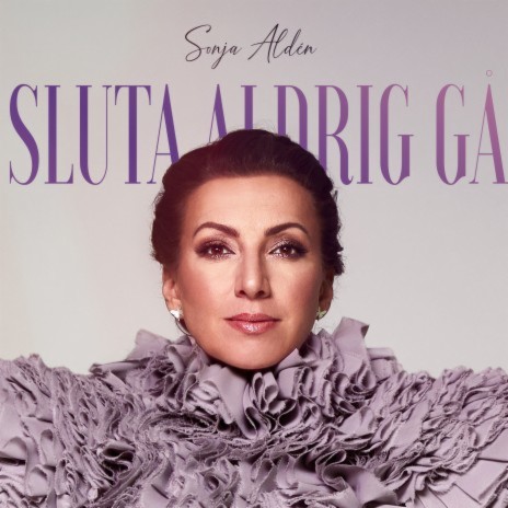 Sluta aldrig gå cover art