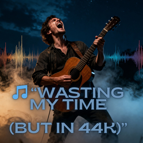 Wasting My Time (But In 44K) cover art